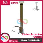 LINEAR ACTUATOR MOTOR DC 12V HIDROLIK HYDRAULIC 300MM 1000N 100KG 30CM - Image 2