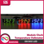 DS1302 LED electronic clock high precision clock module car clock temperature voltage RED - Image 4