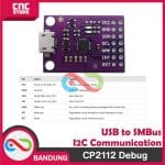 CP2112 MODUL SENSOR DEBUG BOARD USB KE SMBUS I2C 2.0 MICRO USB 5V - Image 5