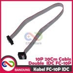 KABEL FC-10P JTAG IDC ISP DOUBLE HEAD MALE TO MALE 20CM ABU - Image 3