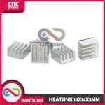 HEATSINK 14X14X5MM ALUMINIUM PAD PENDINGIN A4988 HEAT SINK IC 14X14X5MM 14X14X5MM - Image 4