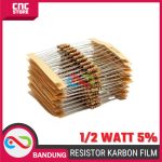 Resistor 1/2 Watt 5% 10pcs - Komponen Elektronik DIY & Arduino -10 OHM - Image 5