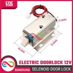 Solenoid Door Lock 12V DC – Kunci Elektronik untuk Pintu dengan Arduino - Image 2
