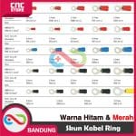 SKUN KABEL RING WARNA RV1.25-4 KABEL 0.5MM-1.5MM BAUT 4MM - MERAH,,, - Image 3