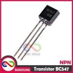 10PCS BC547 TO-92 100MA NPN AMPLIFIER TRANSISTOR