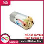 GearBox Motor DC Gear Box High Torque TT DC Motor 3V-6V RS-140 GJY140 Dinamo DC Motor Speed - Image 4
