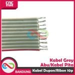 KABEL GRAY ABU 1M FLAT PITA RIBON DUPONT IDC 10P 10 PIN IDC ASP ISP - Image 3