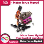 TOWER PRO MICRO SERVO MG90S MG-90S METAL GEAR WITH BRACKET SERVO - Image 2