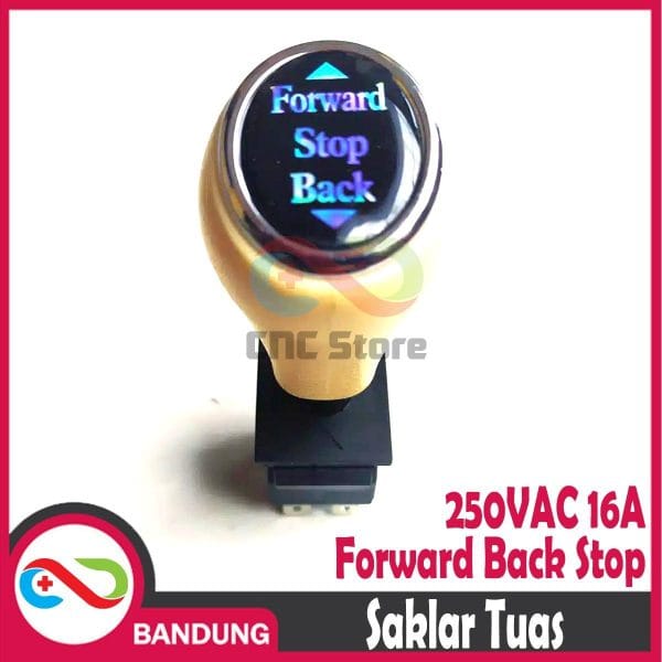 SAKLAR TUAS GIGI MAJU MUNDUR FORWARD STOP BACK MOBIL AKI ANAK KNOB