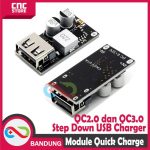 DC STEP DOWN USB CHARGING MODULE 9V-32V TO 5V QC3.0 FAST CHARGING 24W - Image 5