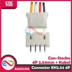 CONNECTOR XH2.54 4P PIN FEMALE 20CM CABLE JST 2.54MM SOCKET CON STOCKO - Image 2