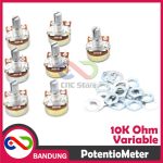 POTENTIOMETER POTENSIOMETER 10K 10KOHM LINIER TAPER ROTARY - Image 2
