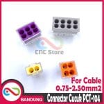 TERMINAL CUCUK 4 KABEL PCT 104 BUKAN WAGO 773 PUSH KONEKTOR TUSUK JOIN - Image 3