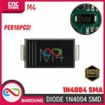 10pcs Diode 1N4004 M4 1A 400V SMA DO-214AC Dioda M4 1N 4004 SMD SMT