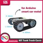 Robot tank track chassis smart car double-layer mobile - Image 3