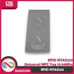 RFID NTAG213 UNIVERSAL NFC TAG 13.56MHZ ISO14443A NTAG 213 STICKER LABEL RF