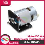 MOTOR DC 895 HIGH POWER 12-24V HIGH TORSI 6000-12000RPM PLUS BRACKET - Image 3
