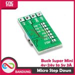 MICRO DC STEP DOWN 4V-24V TO 3.3V 5V 3A BUCK SUPER MINI - Image 2