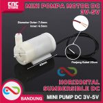 MINI POMPA MOTOR SUBMERSIBLE SUBMERSIBEL HORIZONTAL DC 3V - Image 2