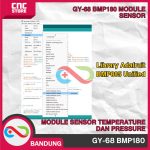 GY-68 BMP180 Module Sensor Temperature Pressure Barometric Suhu dan Tekanan - Image 6