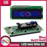 LCD 1602 CHAR BLUE BACKLIGHT WITH I2C SERIAL INTERFACE MODULE - Image 2