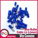 BLUE BULLET WIRE CONNECTOR TERMINAL PLUG CUCUK KABEL QUICK CABLE CRIMP - Image 2