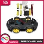 KIT SMART CHASSIS 4WD WHEEL DRIVE RC ARDUINO RASPBERRY ABS - Image 2