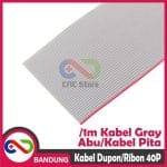 KABEL GRAY ABU 1M FLAT PITA RIBON DUPONT IDC 40P 40 PIN - Image 4