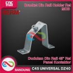 Bracket Din Rail holder Rel MCB Dudukan Din Rail 45 Derajat Rel Panel Kontaktor C45 UNIVERSAL DZ40 - Image 5