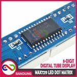 MAX7219 LED DOT MATRIX 8-DIGIT DIGITAL TUBE DISPLAY CONTROL MODULE FOR ARDUINO - Image 2