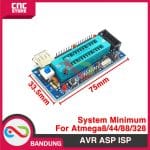 AVR ISP MINIMUM SYSTEM DEVELOPMENT BOARD FOR ATMEGA8 ATMEGA48 ATMEGA88 ATMEGA328 - Image 2