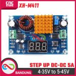 DC-DC Step Up Modul XH-M411 5A – Boost Converter 4-35V ke 45V Digital Display - Image 4