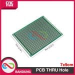 PCB DOT MATRIX THRU HOLE SINGLE LAYER 7X9CM 7*9CM - Image 4