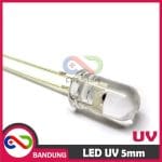 10PCS LED 5MM F5 UV ULTRA VIOLET ULTRAVIOLET UNGU SUPER BRIGHT CLEAR - Image 3