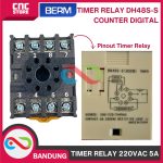 Timer DH48S-S Relay Twin Counter Digital Precision Delay Time PD37 - 220VAC - Image 5