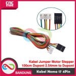 KABEL JUMPER MOTOR STEPPER NEMA 17 100CM 4PIN DUPONT 2.54MM TO DUPONT