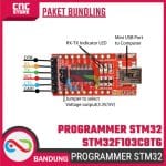 Paket Bundling Programmer STM32 STM32F103C8T6 + Kabel Mini USB untuk Proyek Arduino - Image 5
