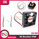 MINI FAN DC BRUSHLESS DC 5V 5x5x1CM - Image 4