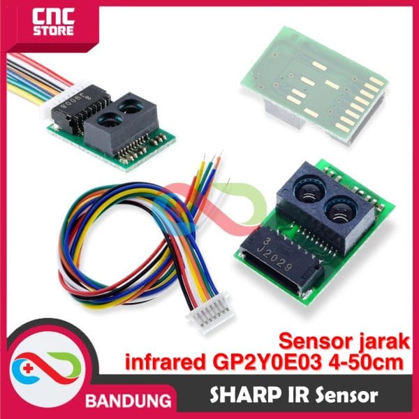 SHARP IR SENSOR JARAK INFRARED GP2Y0E03 4-50CM ANALOG OUTPUT + CABLE