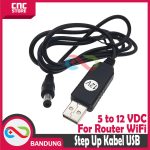 STEP UP KABEL USB 5V TO 12V JACK DC 5.5x2.1MM FOR ROUTER WiFi - Image 5