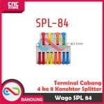 TERMINAL CABANG 4 KE 8 KABEL KONEKTOR SPLITTER 4X8 LT 633 WAGO SPL 84 WAGO - Image 3