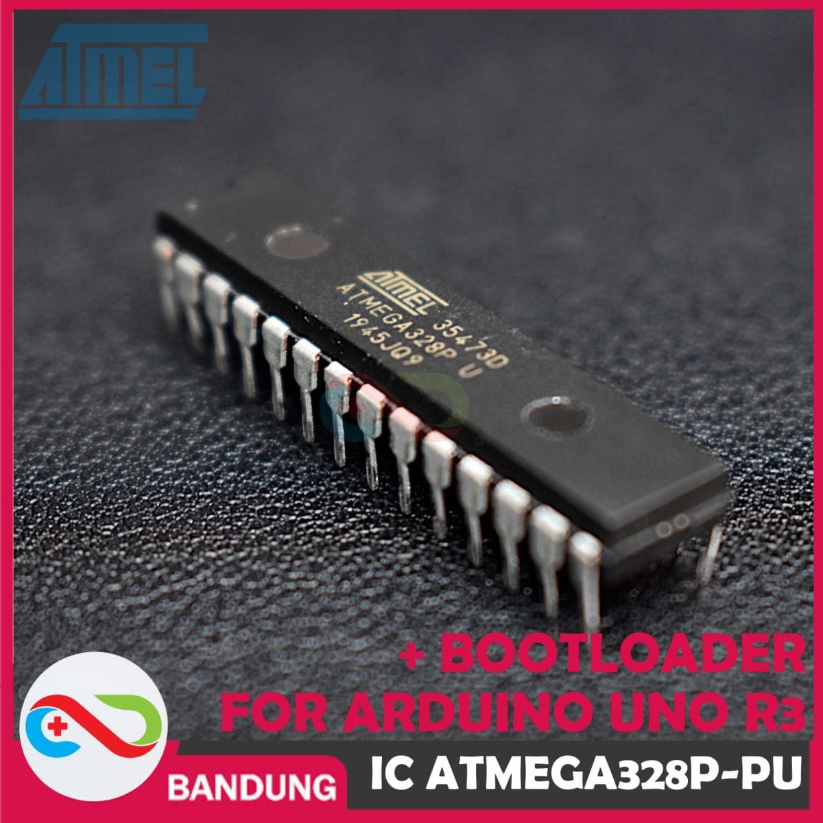 ATMEGA328P-PU ATMEGA328 MCU AVR DIP-28 + BOOTLOADER ARDUINO UNO + STICKER - Image 2