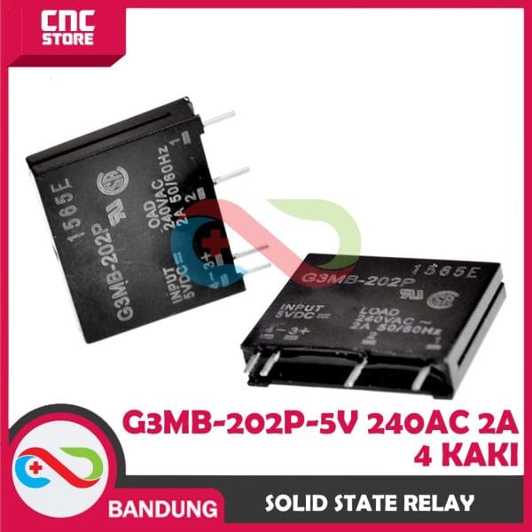 SOLID STATE RELAY G3MB-202P G3MB-202P-5V 240AC 2A 4 KAKI