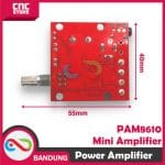 PAM8610 MINI AMPLIFIER BOARD TDA2030 12V 10W PURE CLASS D STEREO AMPLIFIER - Image 2