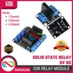Module Relay SSR Solid State 5V DC – 1CH 2CH 4CH – Kompatibel Arduino, ESP32, ESP8266, Raspberry Pi