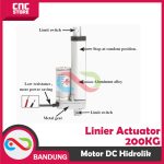 LINEAR ACTUATOR MOTOR DC 12V HIDROLIK HYDRAULIC 500MM 2000N 200KG 50CM - Image 4