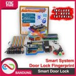 KIT FINGERPRINT ARDUINO SMART SECURITY SYSTEM DOORLOCK DIY PROJECT PLUS E-BOOK UNTUK PEMBELAJARAN