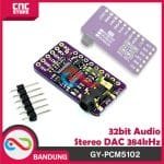 GY-PCM5102 32BIT AUDIO STEREO DAC 384KHZ I2S INTERFACE MODULE