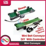 MINI BELT CONVEYOR MINI CONVEYOR DIY SET 10X50CM WITH CONTROLER