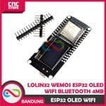 LOLIN32 WEMOS ESP32 OLED WIFI BLUETOOTH 4MB DEVELOPMENT BOARD ESP-32 - Image 4